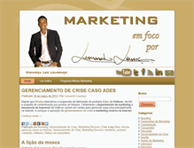 Tablet Screenshot of leonardolourenco.com.br
